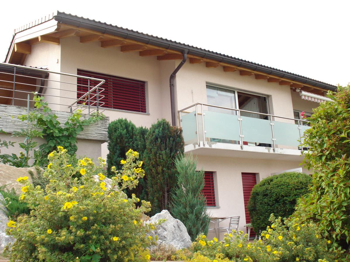 Ferienwohnung Lenggenhager Plantzette 시에레 외부 사진