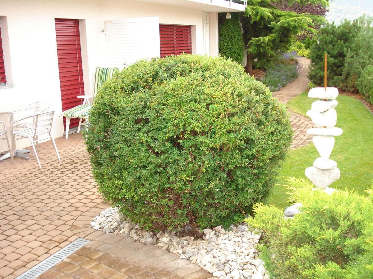 Ferienwohnung Lenggenhager Plantzette 시에레 외부 사진